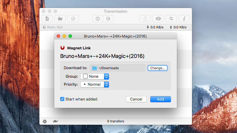 Torrent for mac free download
